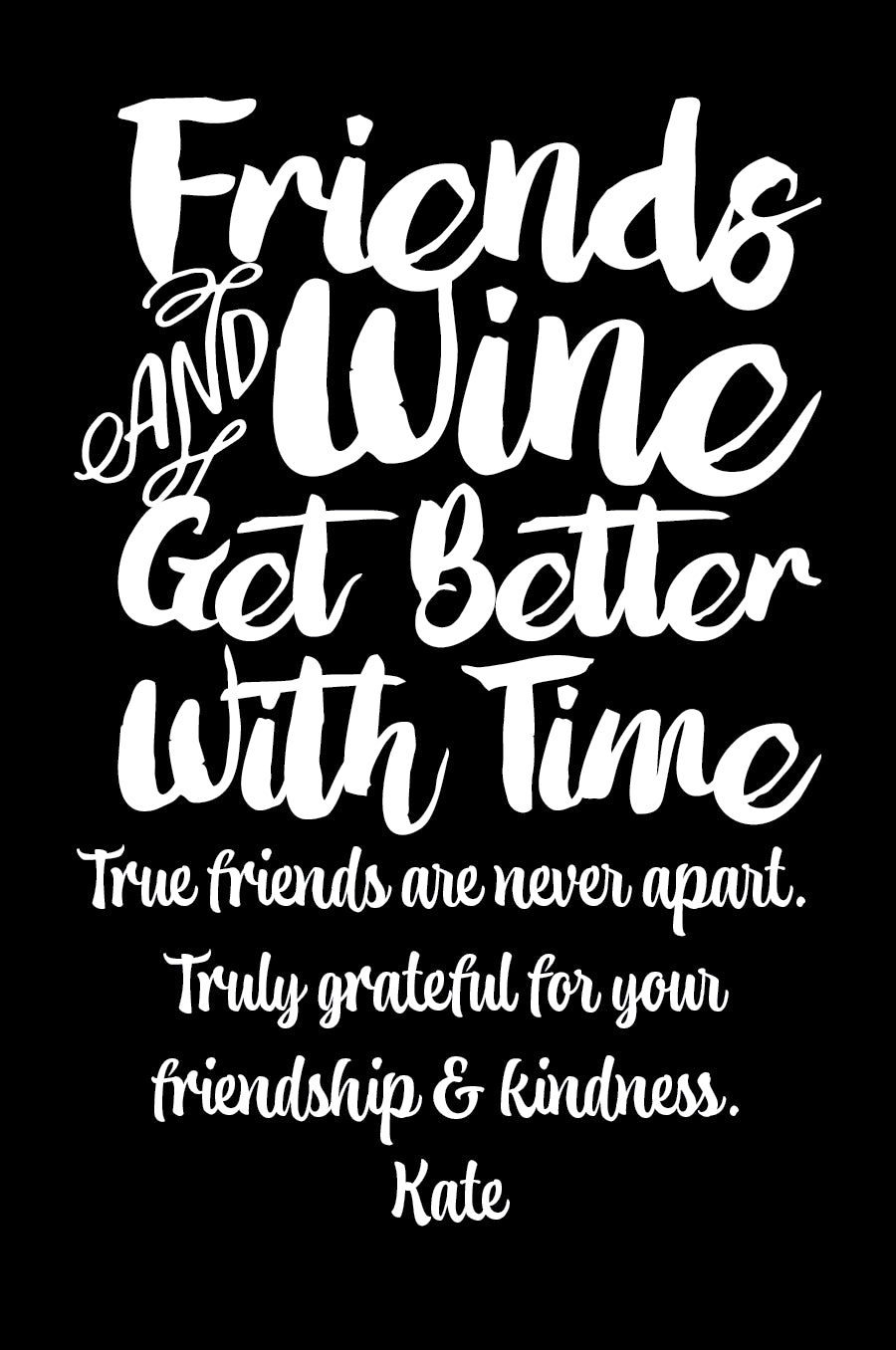 Friends & Wine