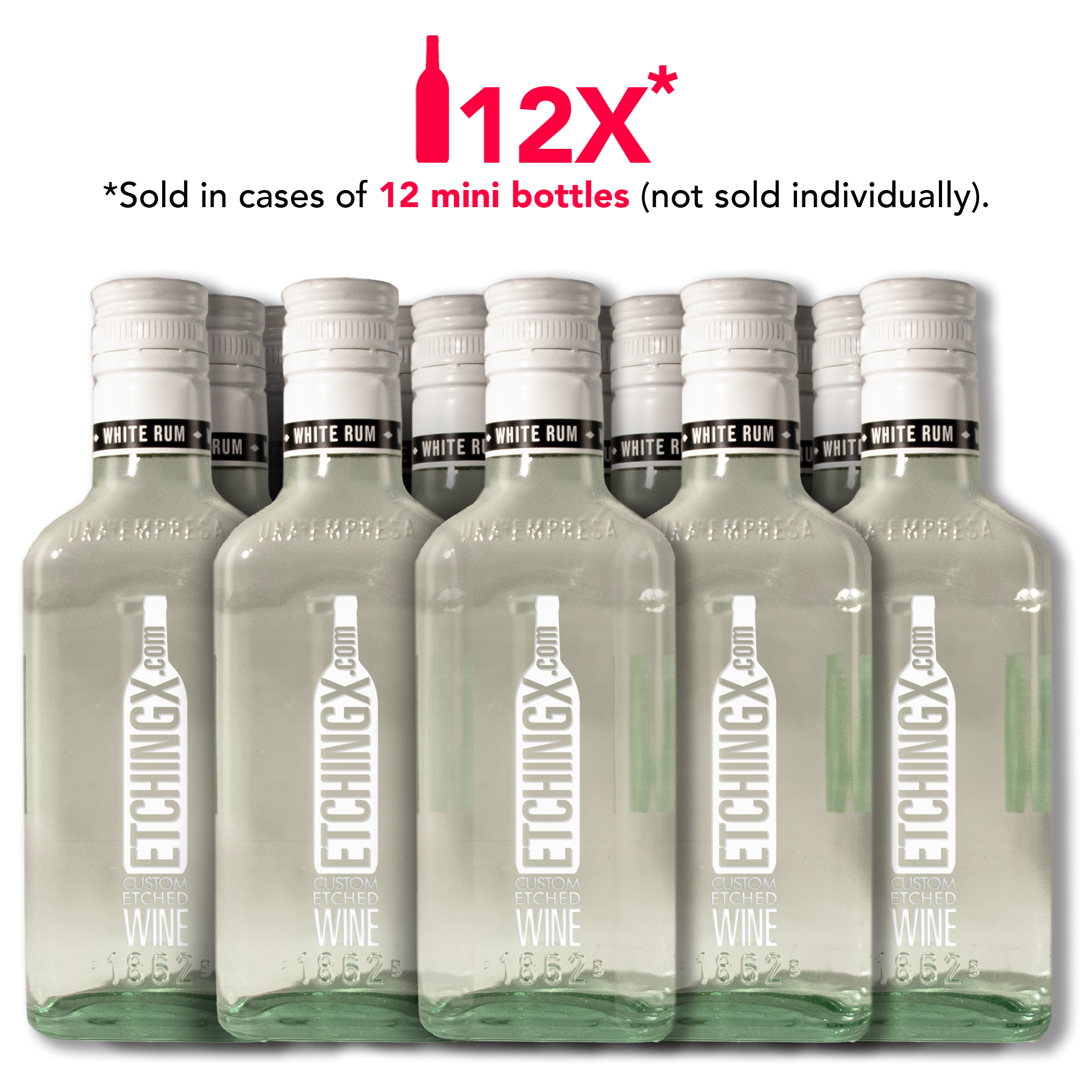 Bacardi Superior White Rum Mini (Case of 12)