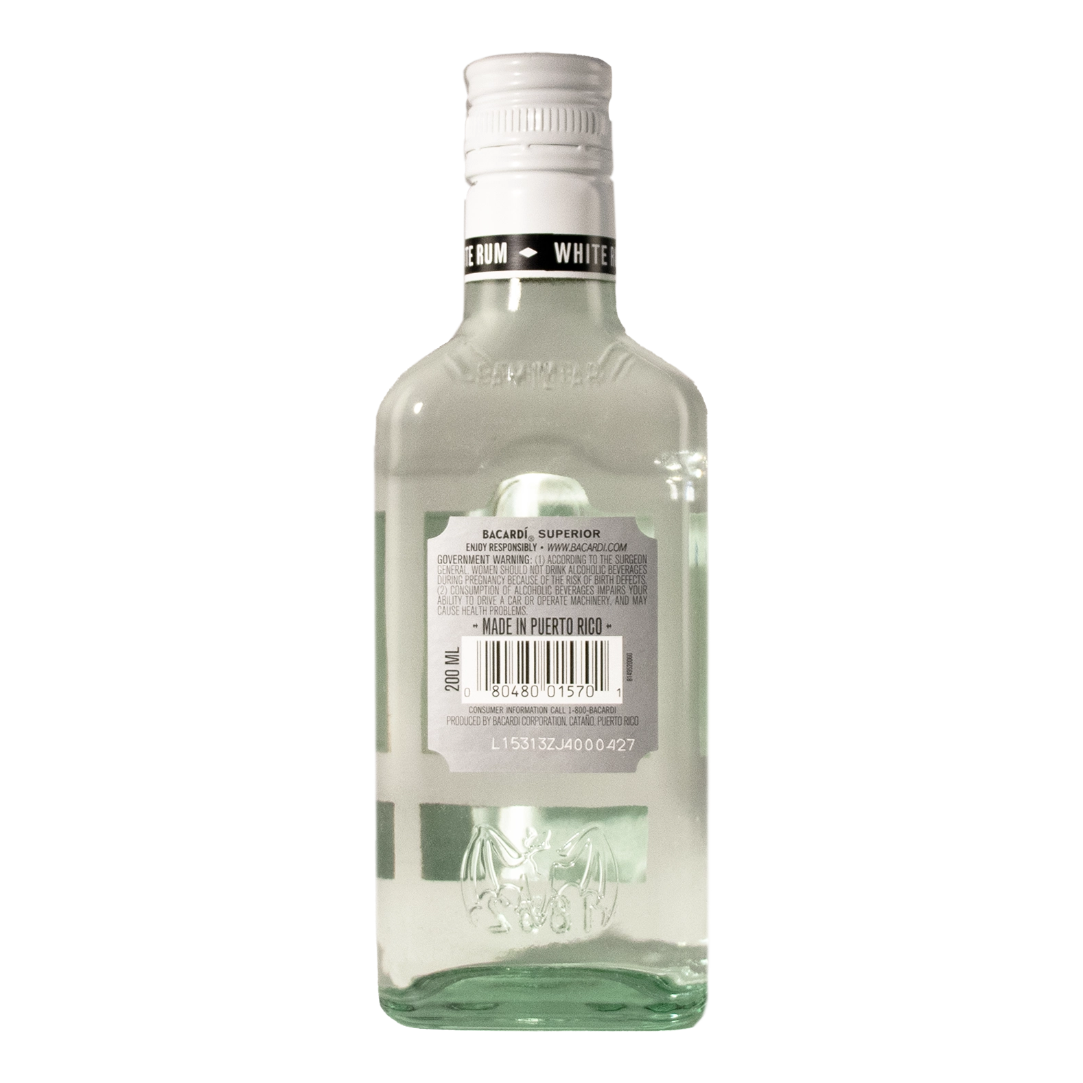 Bacardi Superior White Rum Mini (Case of 12)