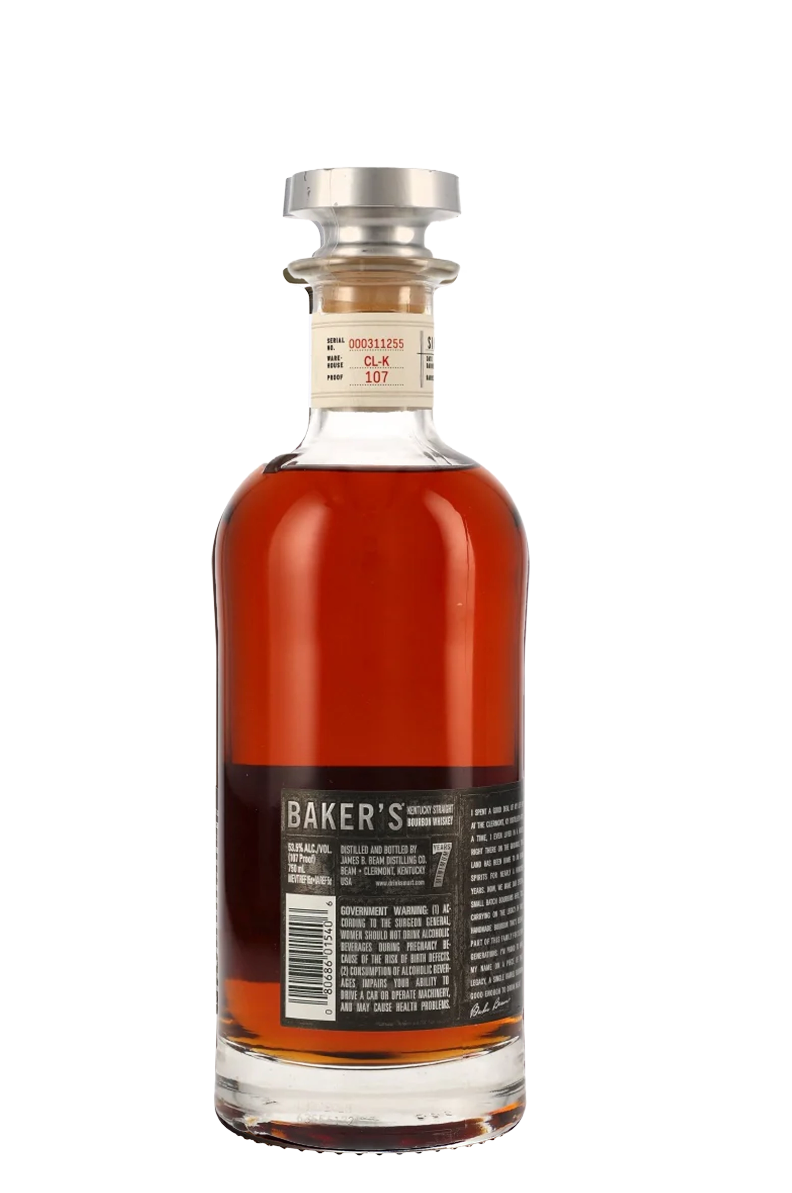 Baker's Bourbon Single Barrel 7-Year