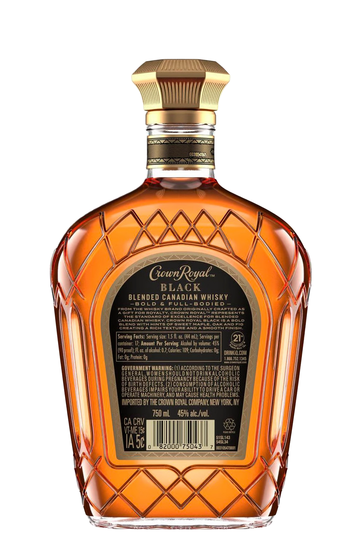 Crown Royal Black Whiskey