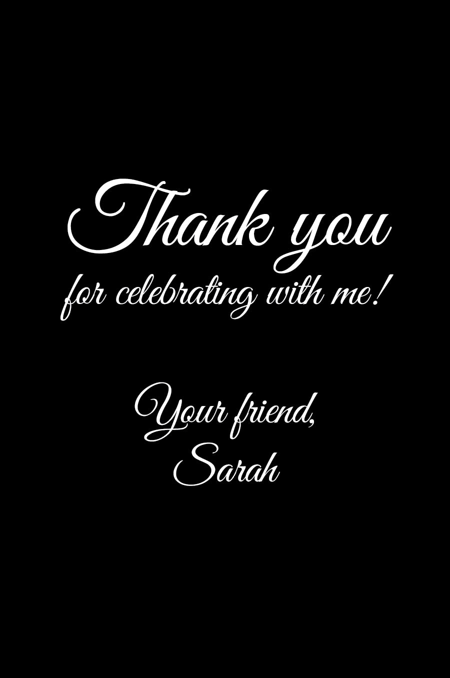 Custom Text Mini (Case of 12)