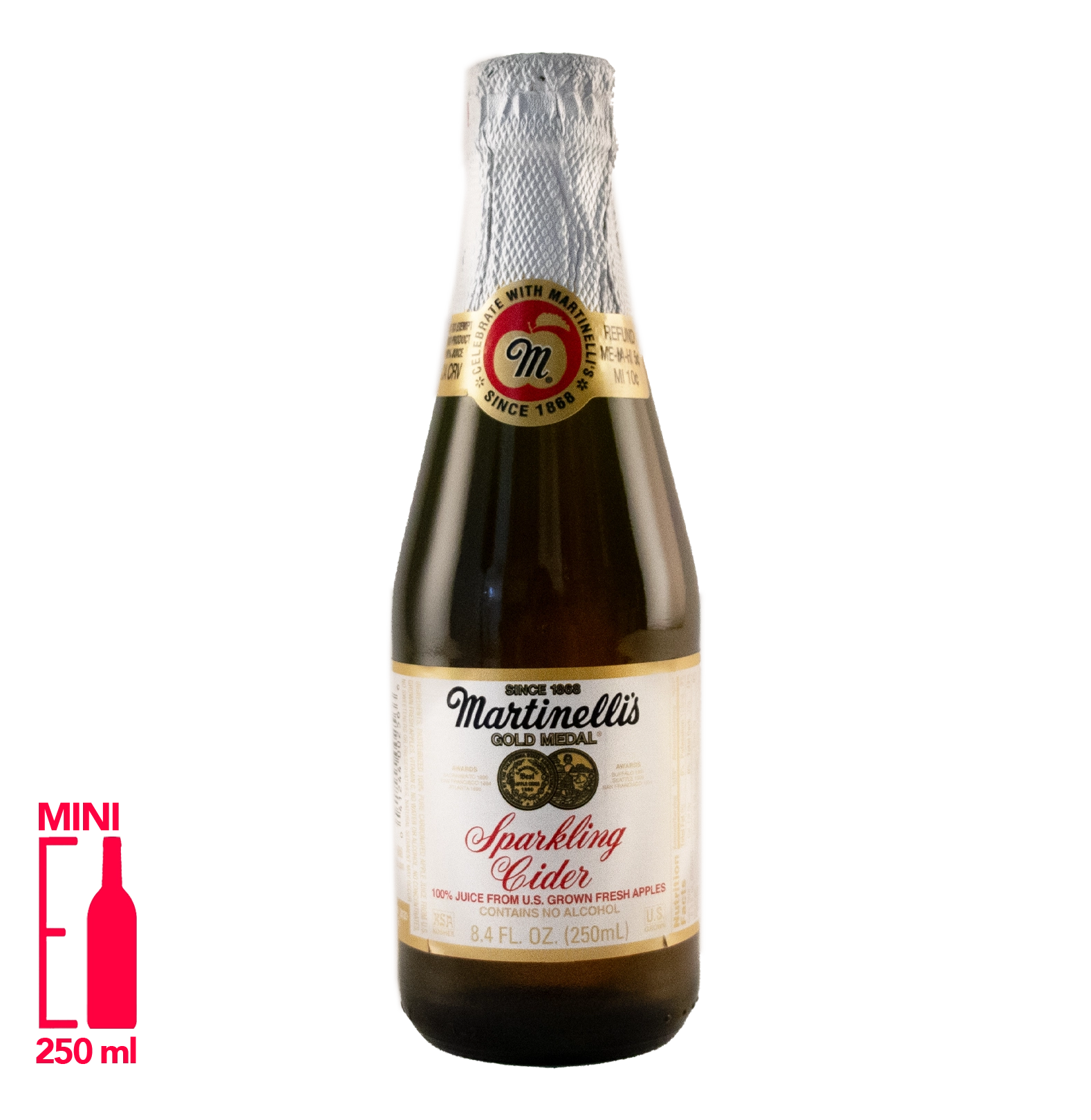 Martinelli's Sparkling Apple Cider Mini (Case of 12)