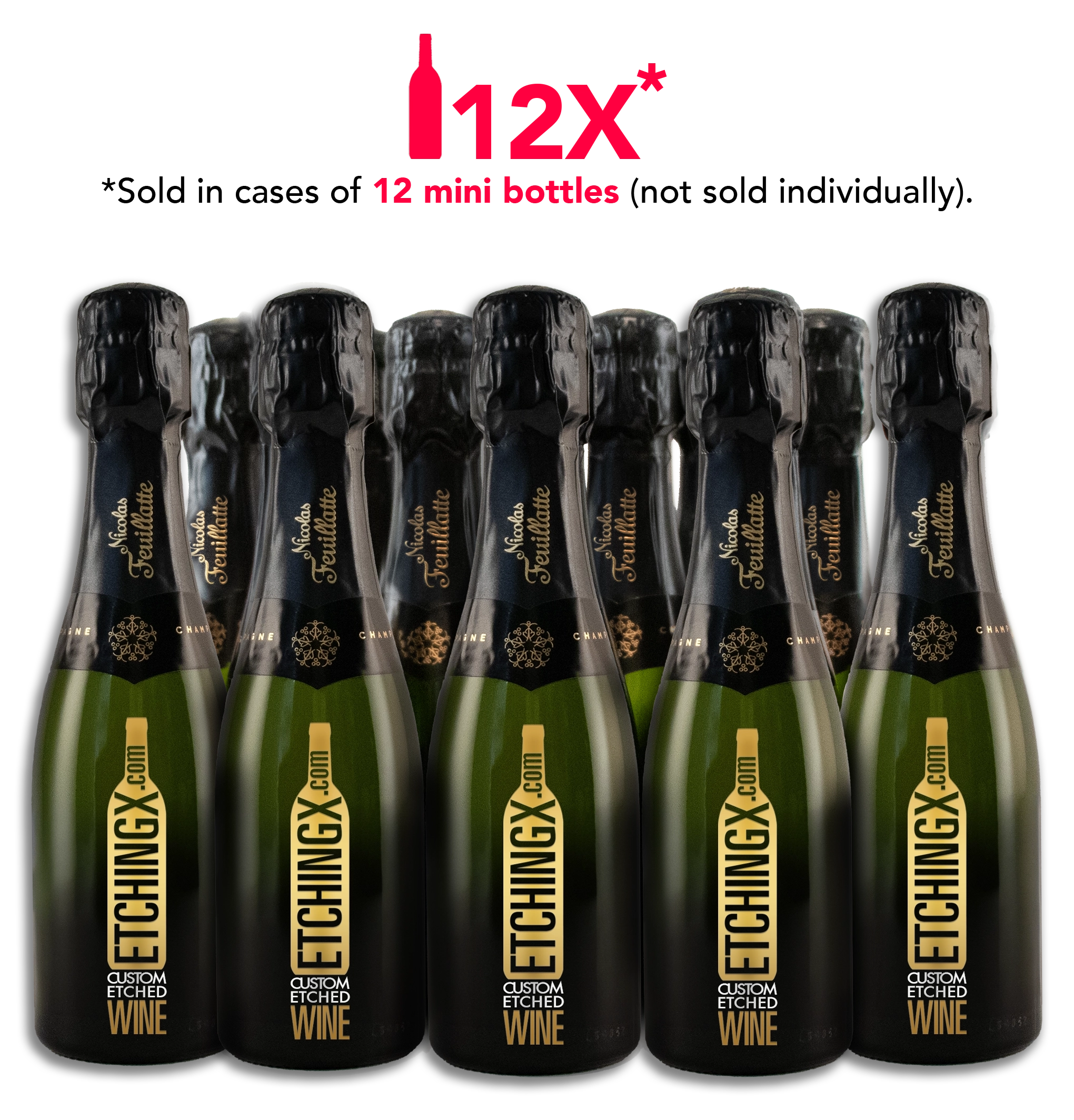 Nicolas Feuillatte Brut Mini (Case of 12)