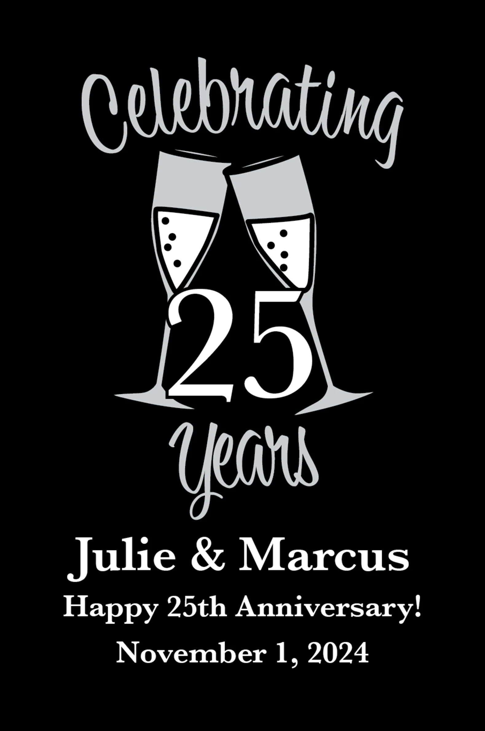 25th Anniversary Flutes