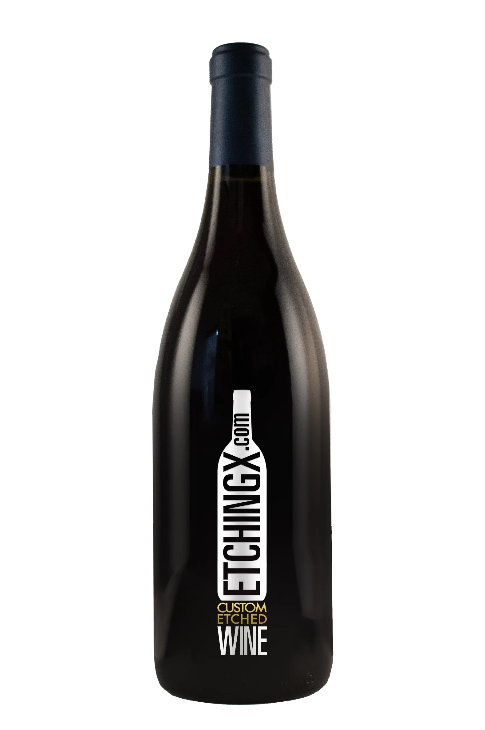 Au Bon Climat Santa Barbara County Pinot Noir wine bottle available for a high quality custom personalized etched wine gift