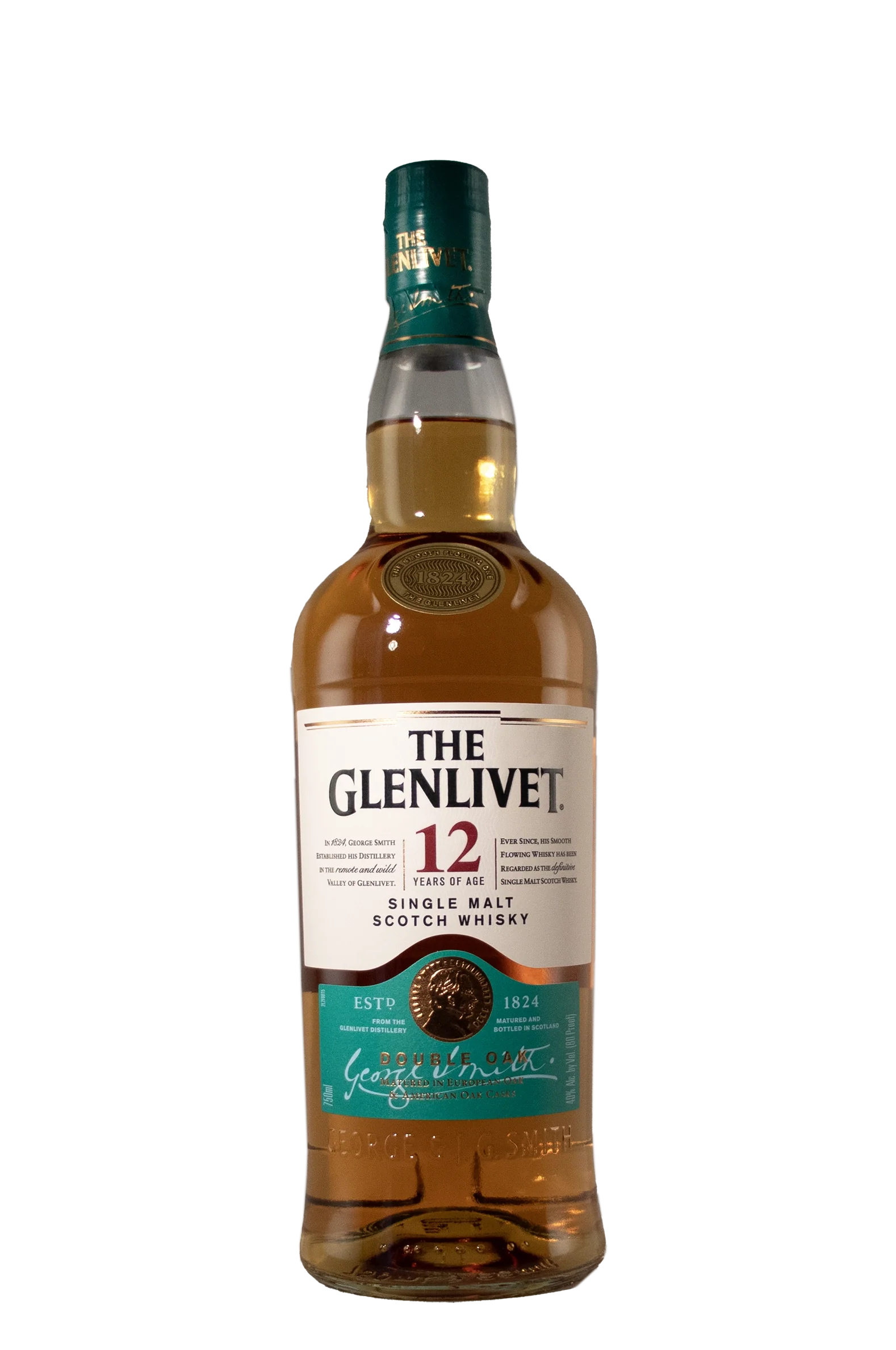 Glenlivet 12 year Double Oak Scotch