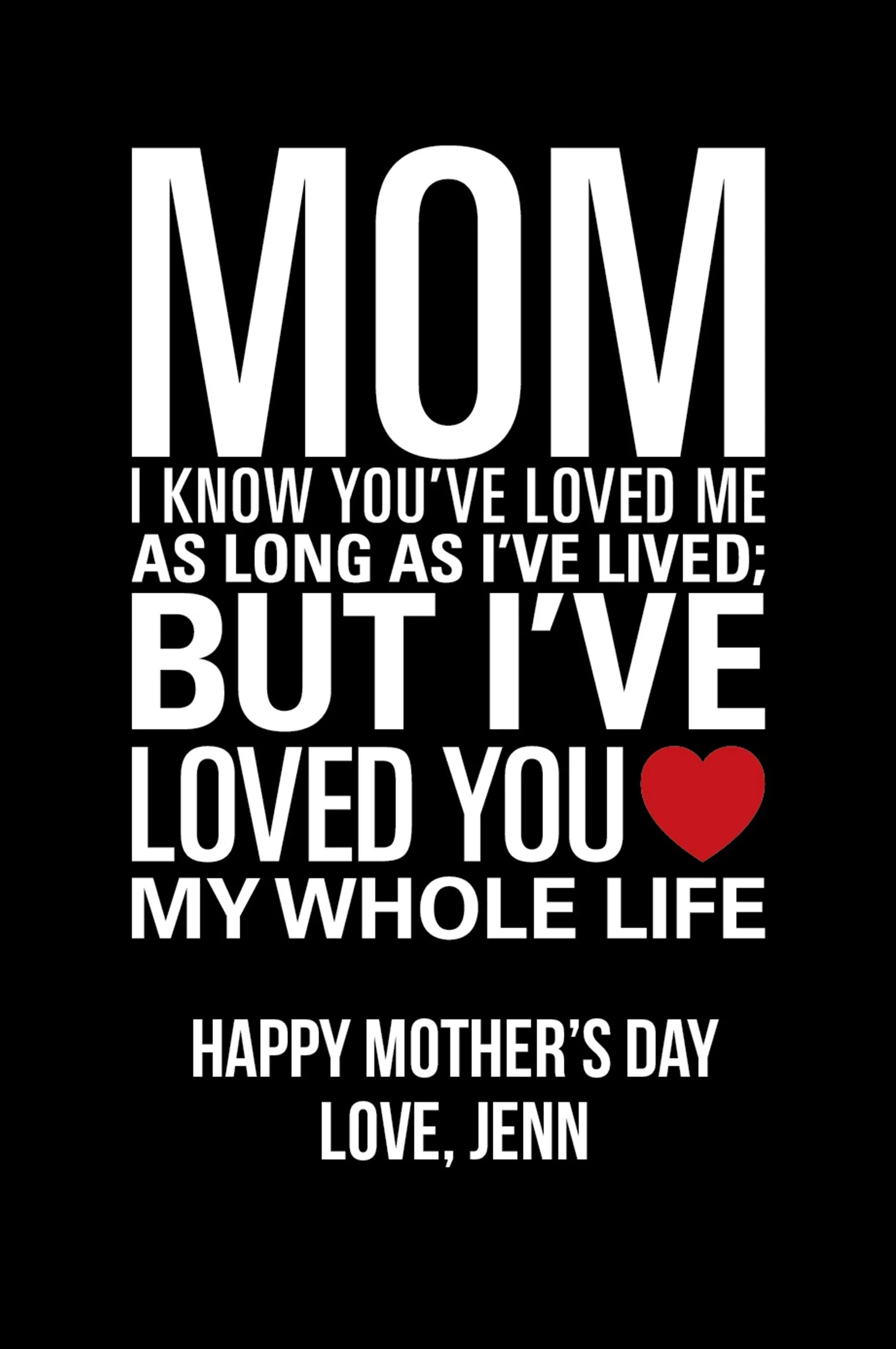 Mom Whole Life