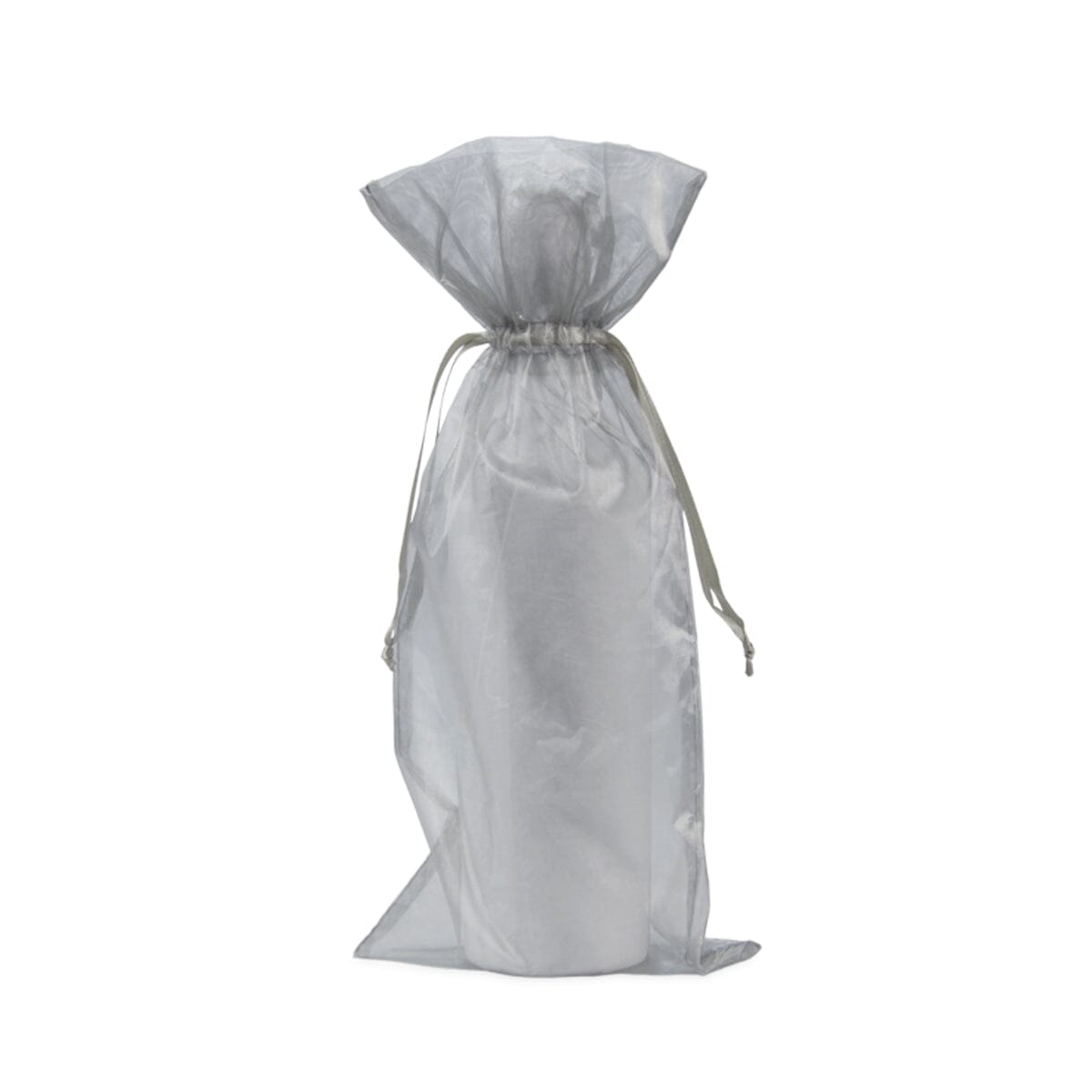 Organza Bag, Liquor-Silver