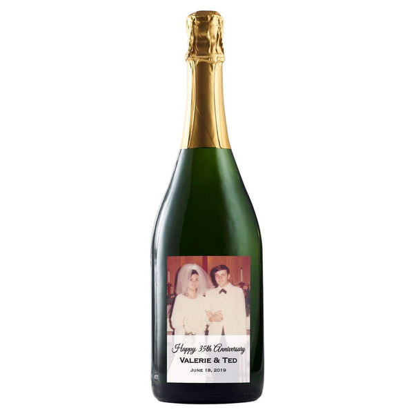 Champagne Bottle Edible Label - EatYourPhoto