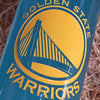 Etched Golden State Warrior Soda Bottle
