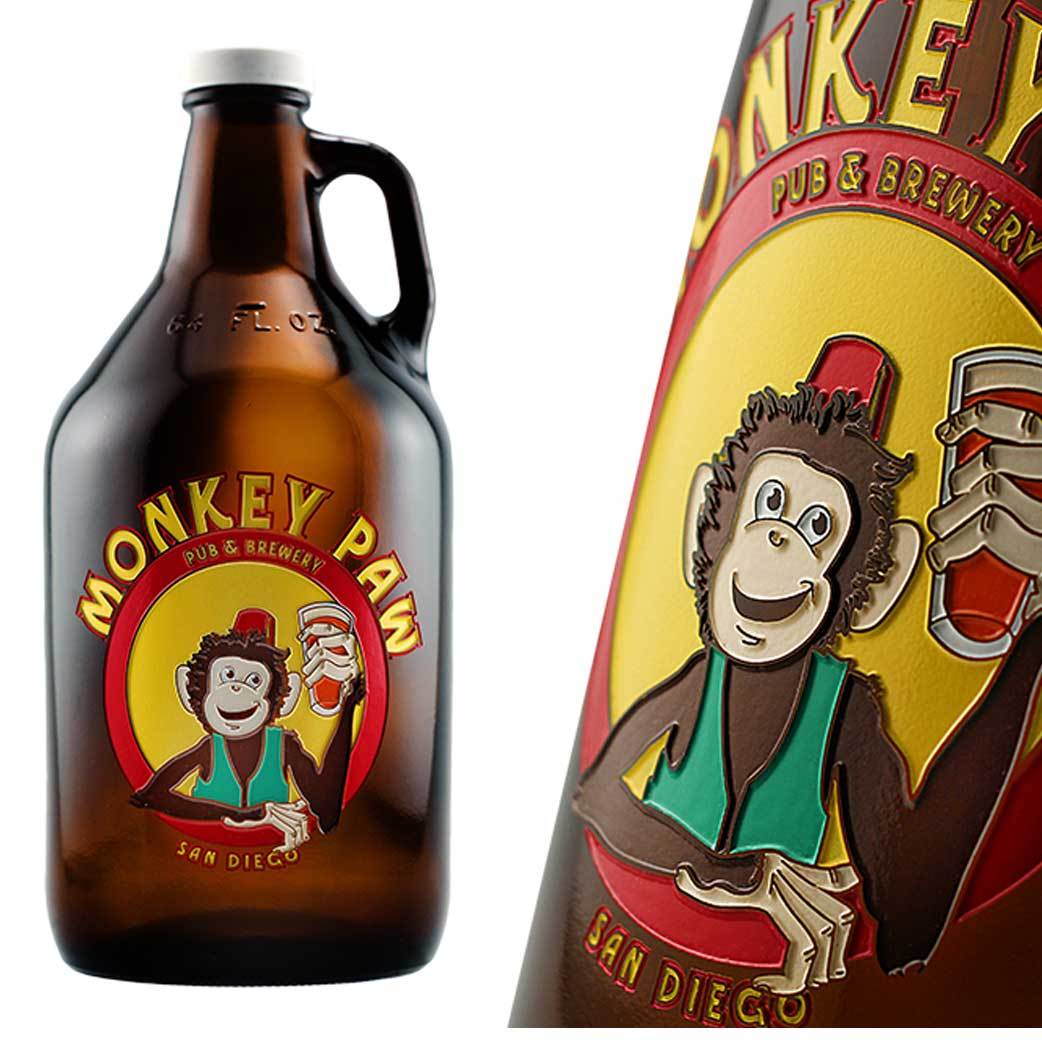 Customized Etched Beer Growler
