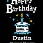 Birthday Cake Blue