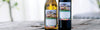 Custom labeled wine and custom labeled champagne real estate closing gifts by Etching Expressions
