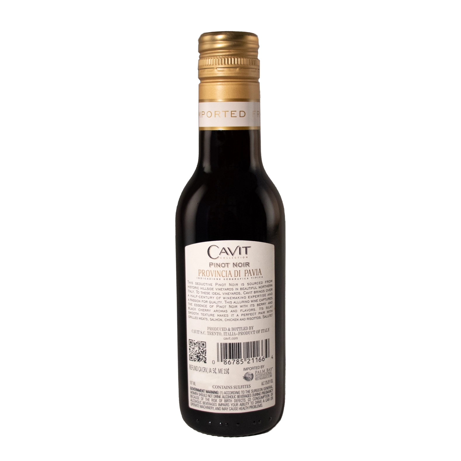 Cavit Pinot Noir Mini (Case of 12)