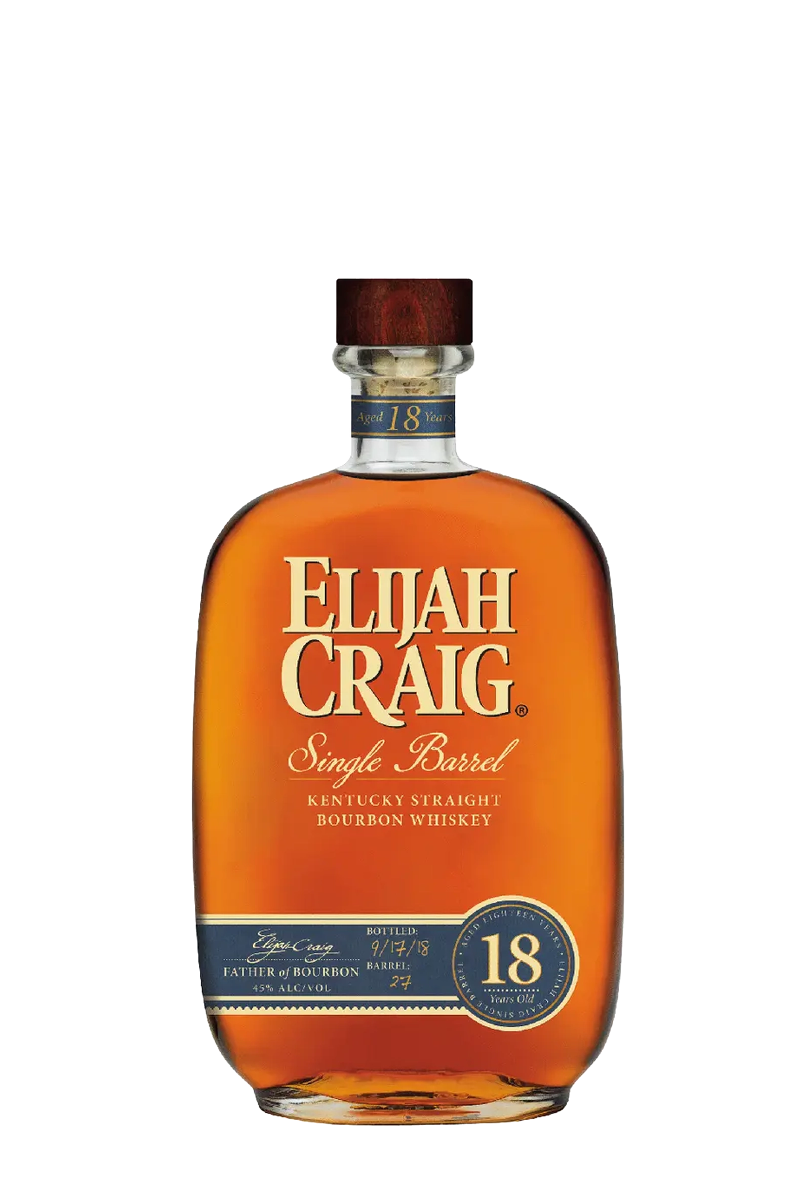 Elijah Craig 18-Year-Old Single Barrel