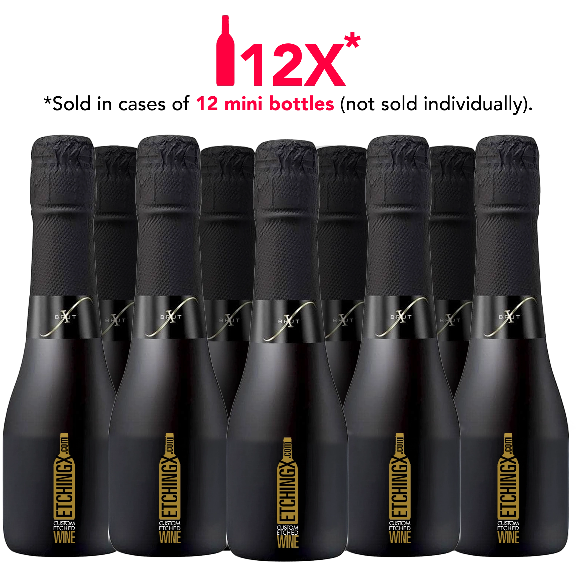 Freixenet Cordon Negro Brut mini (Case of 12)