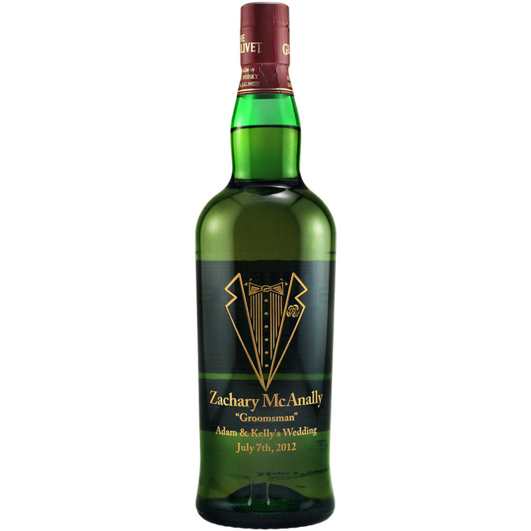 Personalized Whiskey Bottle