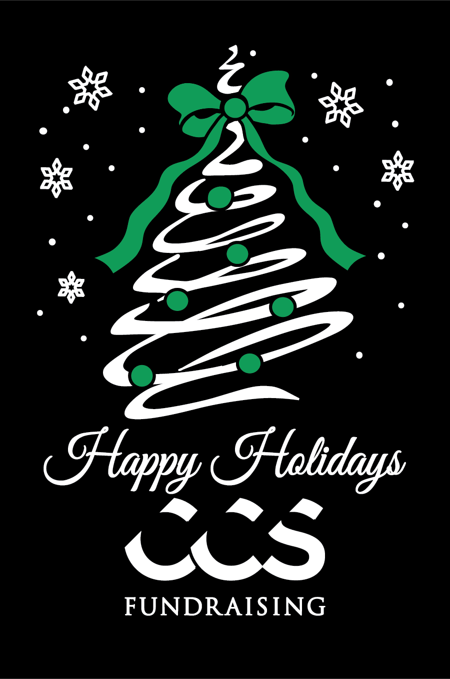 Holiday Tree Swirl Green Corporate