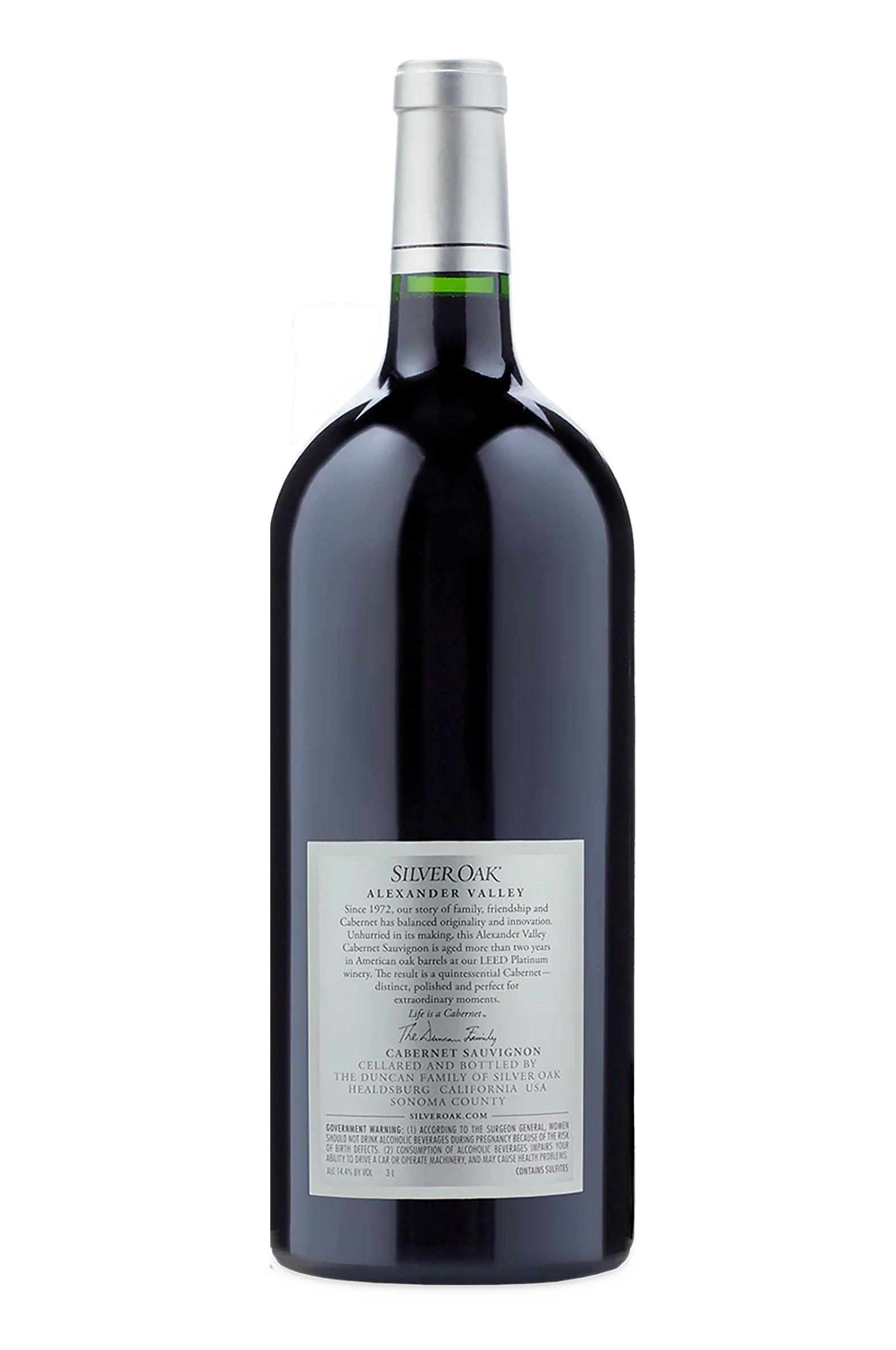 Silver Oak Cabernet Sauvignon Alexander Valley 3L