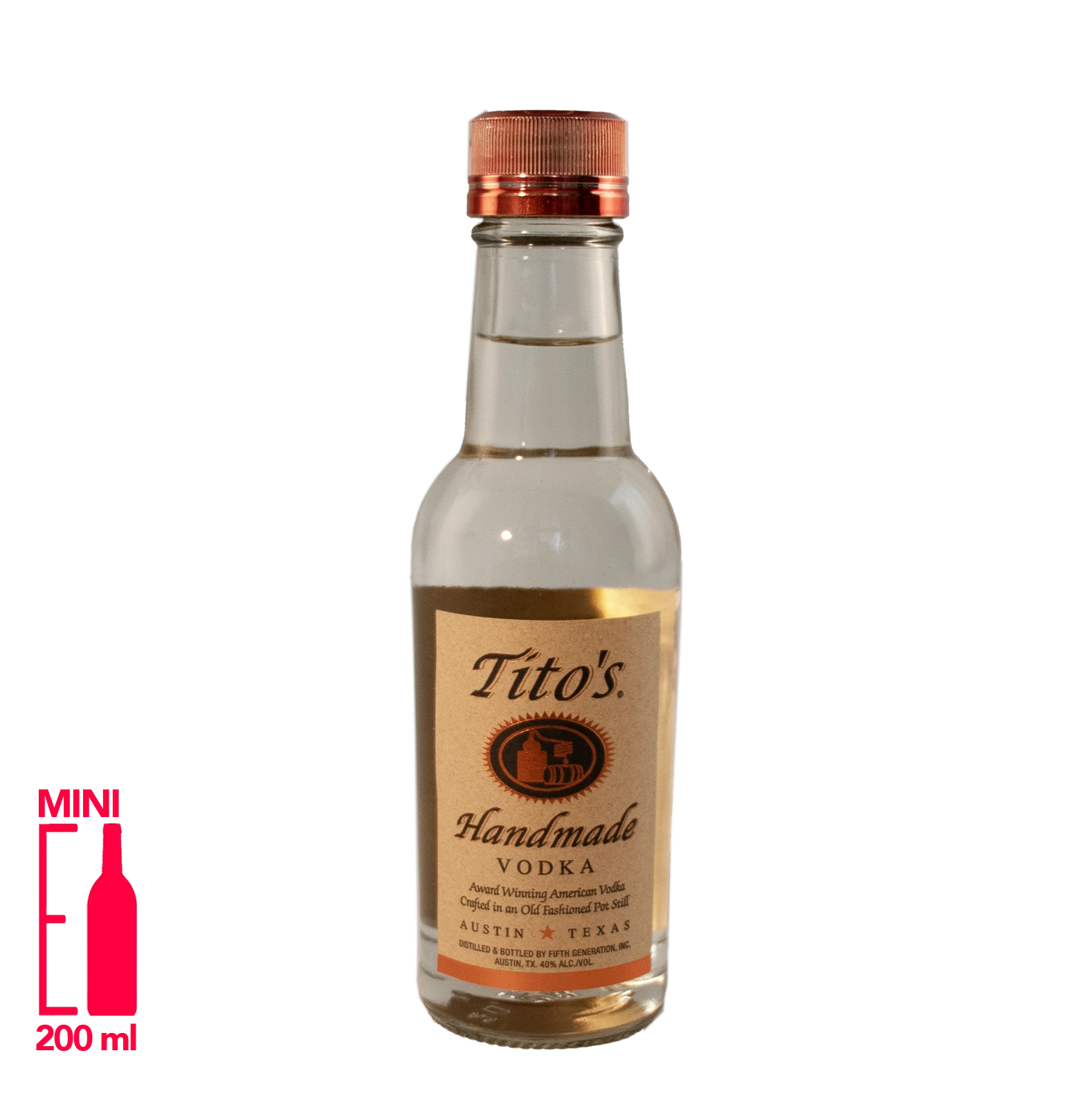 Tito's Handmade Vodka Mini (Case of 12)