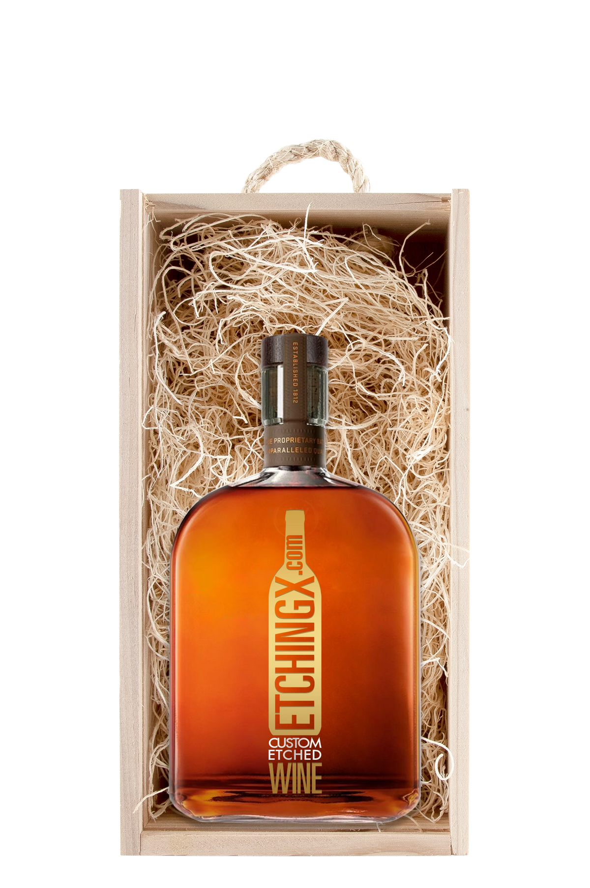 Single Wood Box [Liquor]