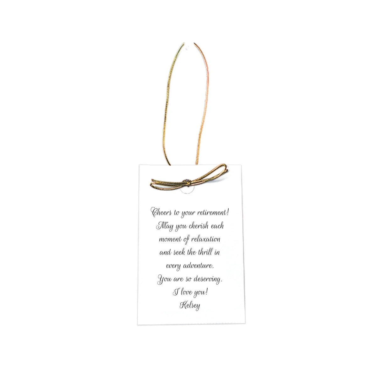 Gift Tag, Single Color