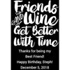 Red Wine - Friends & Wine