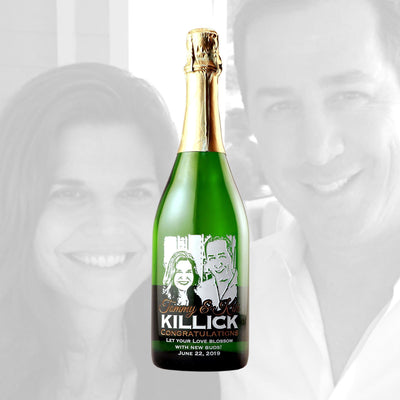 Champagne - Upload Your Own Wedding Photo!
