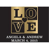 Personalied Mini White Wine Wedding Favors - Love Box Heart Mini