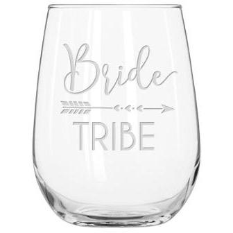 Stemless Wine Glass - Bridesmaid Designs