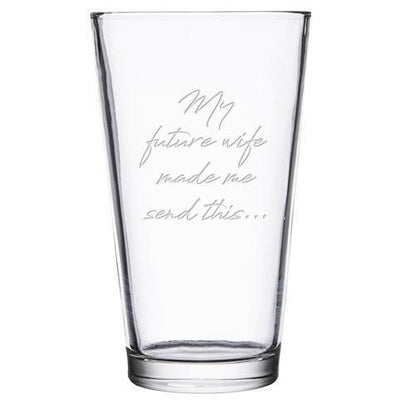 Pint Glass - Groomsmen Designs