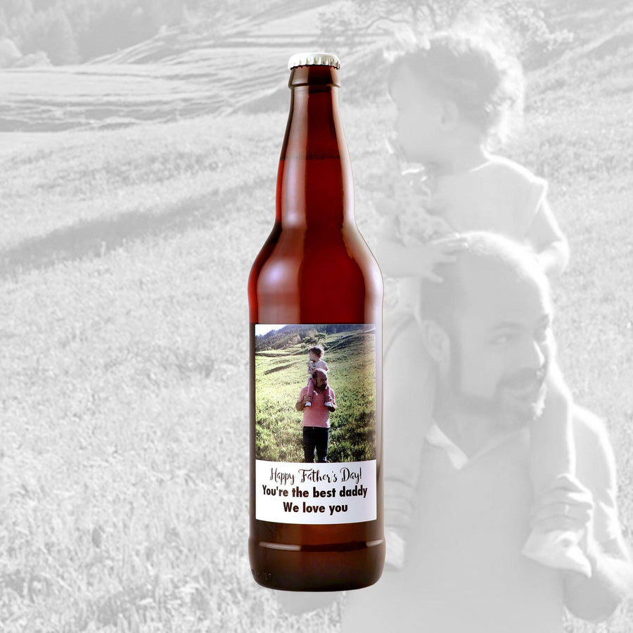 Beer - Custom Label with your Father's Day Photo!