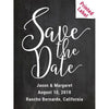 Save the Date custom labels for blue wine bottles wedding announcement by Etching Expressions