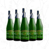 Custom etched mini Champagne wedding favors by Etching Expressions
