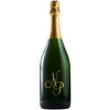 monogram etched champagne bottle by Etching Expressions