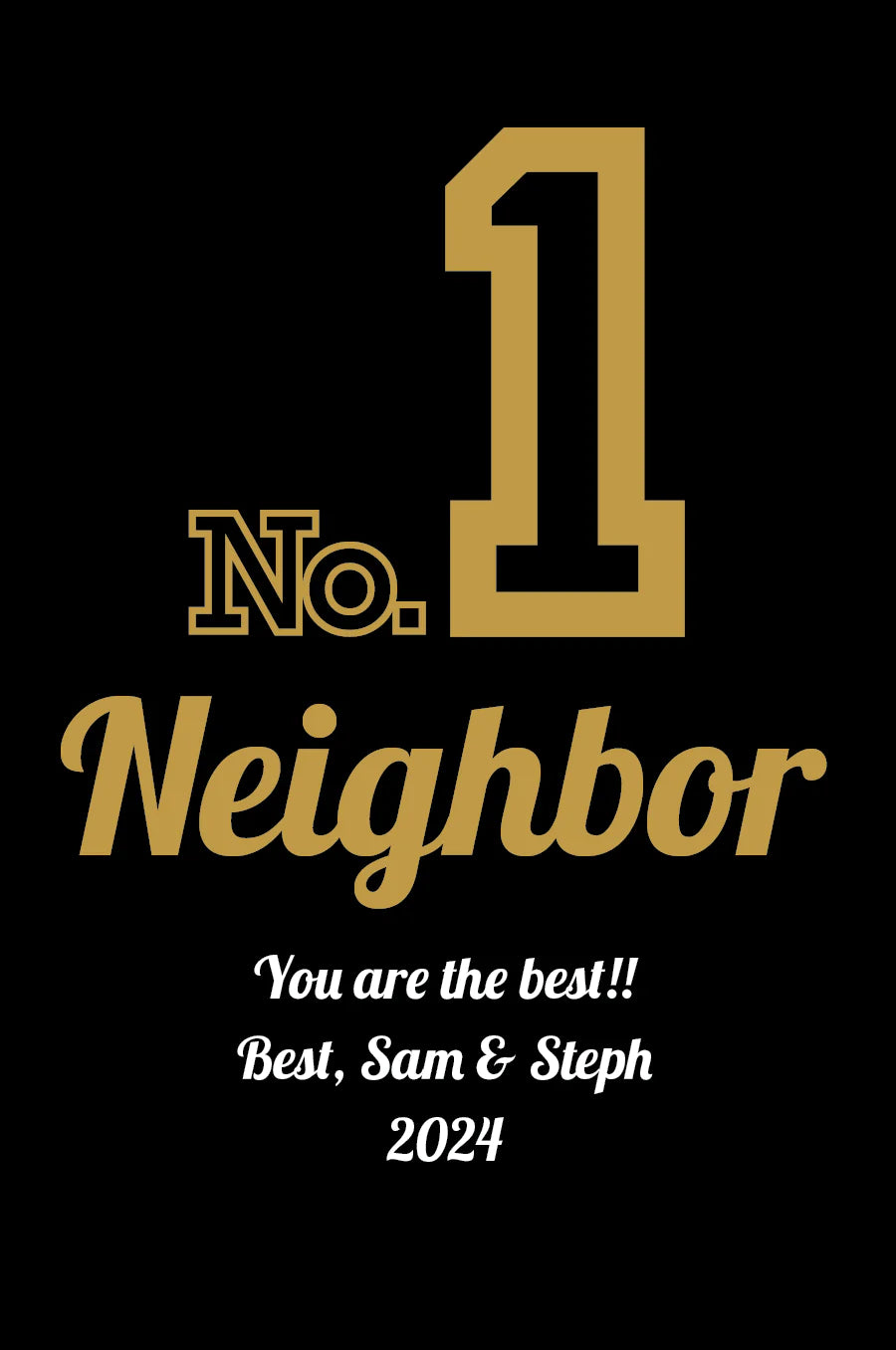 Number 1 Neighbor