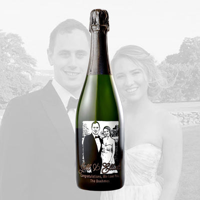 Champagne - Upload Your Own Wedding Photo!