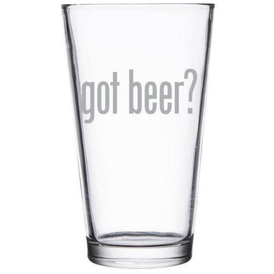 Beer Pint Glass - Pick a design