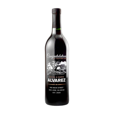 Red Wine - Congratulations On Your New Home