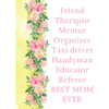 Personalized White Wine Label - Floral Roses Label