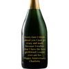 Champagne - Custom Anniversary Text