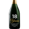 Personalized Etched Champagne Bottle Gift  Bottle Gift - Anniversary Years with custom text