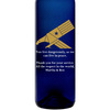 Personalized Blue Bottle - Eagle