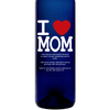 Personalized Blue Bottle - I heart Mom