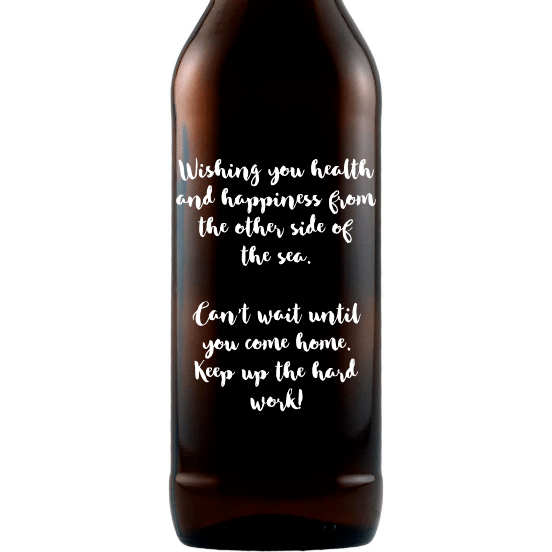 Beer - Custom Anniversary Text