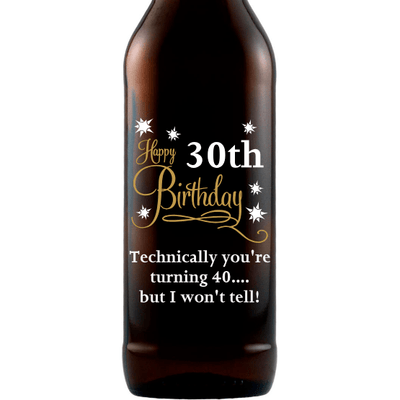 Beer - Happy Birthday Stars