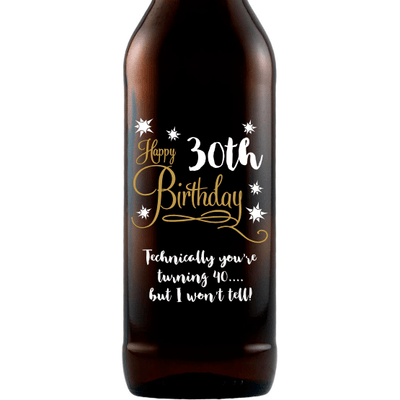 Beer - Happy Birthday Stars