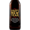 Happy New Year custom beer bottle by Etching Expressions