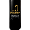 Personalized Red Wine Bottle- Number 1 Daughter